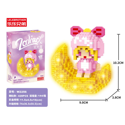 Moon Virgo Lighting Version 428Pcs