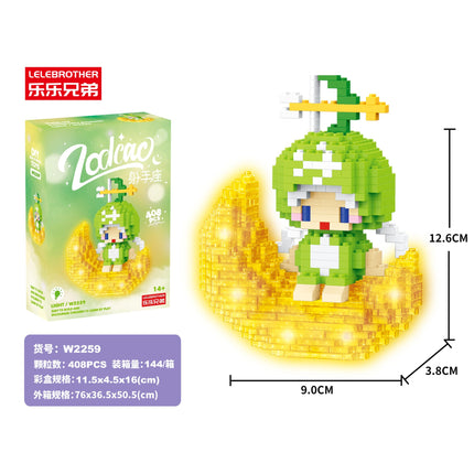 Moon Sagittarius Lighting Version 408Pcs