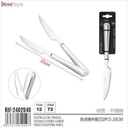 2Pcs Table Knife