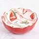 6-inch flower-shaped bowl (c