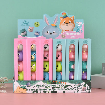 Mini Animal Marker 6 Pcs