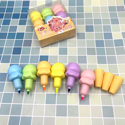 Mini Ice Cream Marker 6 Pcs