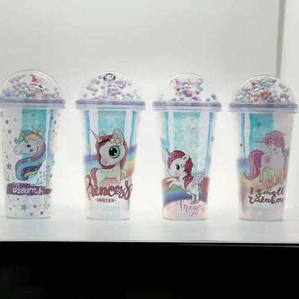 Unicorn Plastic Cup 500Ml