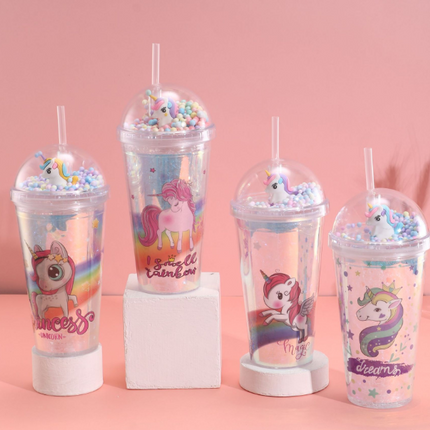 Unicorn Plastic Cup 500Ml