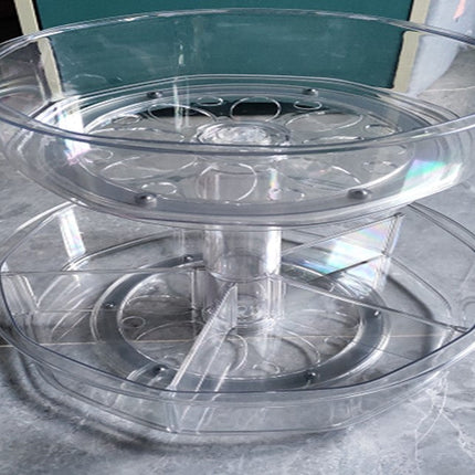 Bottom Layer Of Double-Layer Turntable With Spacer