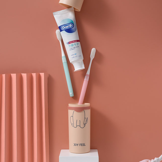 קופסת מברשת שיניים מצוירת