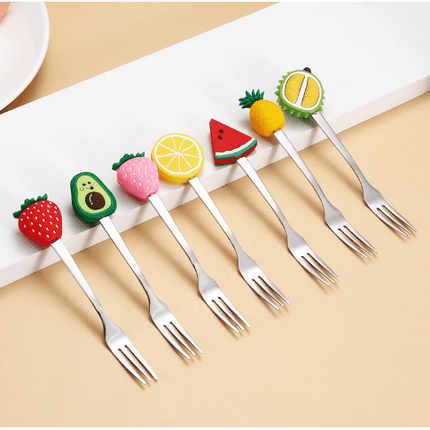 Set Of 4 Fruit Forks