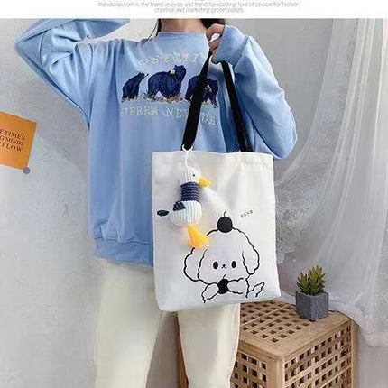 Bag With Toy With Zipper And Inner Pocket