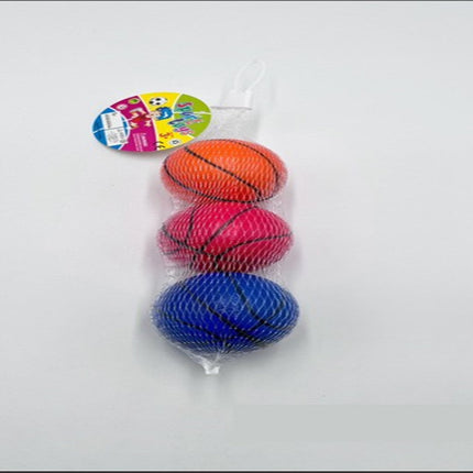 6.3cmPU Three-color Basketball 3 pieces