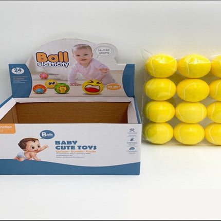 6.3cmPU Tennis Balls 24 pieces