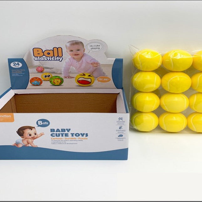 6.3cmPU Tennis Balls 24 pieces