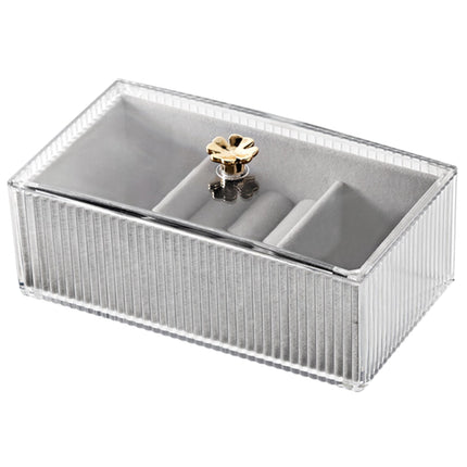 Flannelette Jewellery Box With Cover (Narrow)