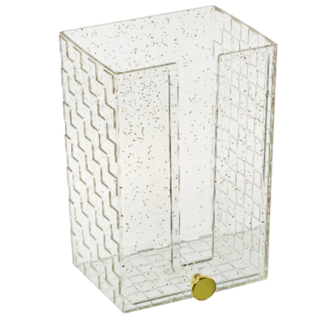 Tissue Box With Plaid Tape