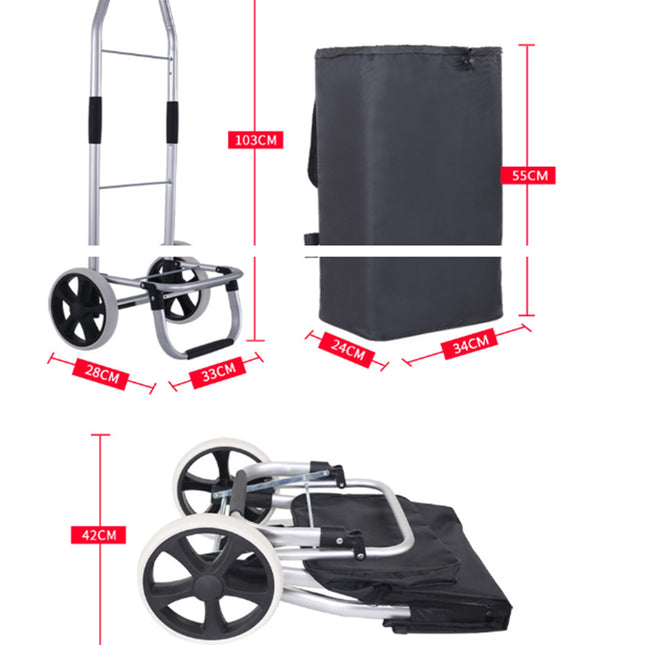 Shoping Water Proof Bag With Pu Wheels