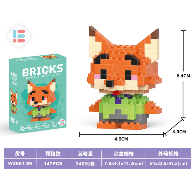 Mini Nini Fox 147Pcs