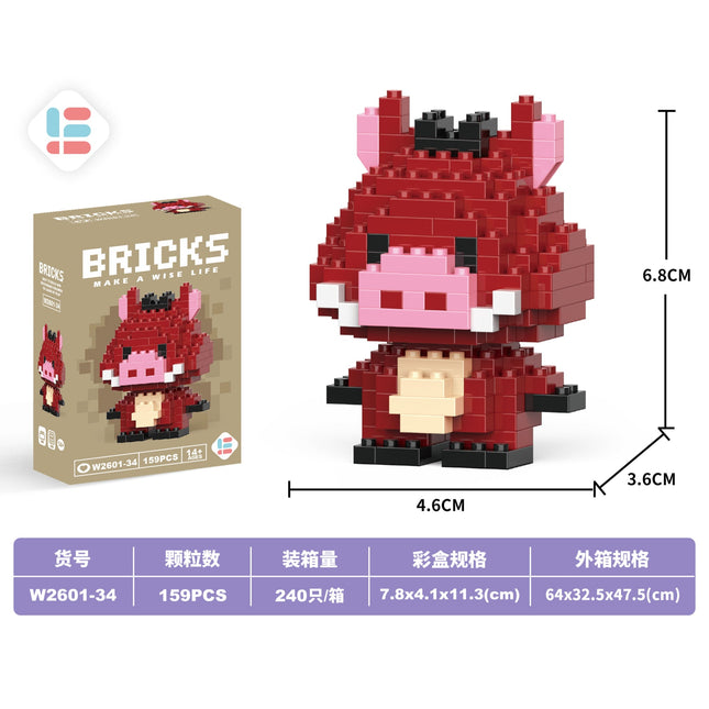 Mini Pang Bang Pig 159Pcs