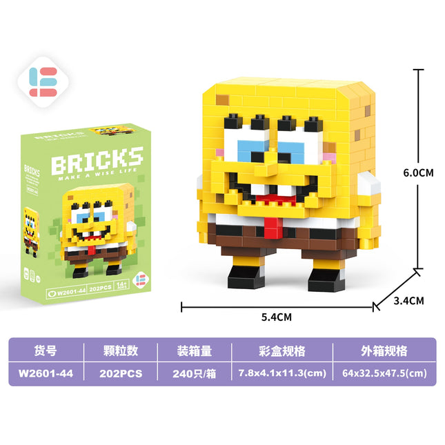 Mini Sponge 202Pcs