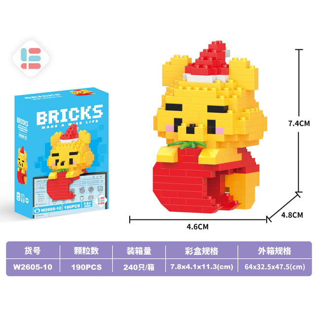 Pendant Vivian Pooh 190Pcs