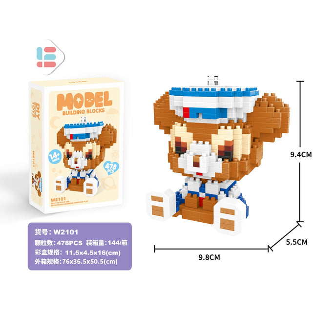 Ds Dada Bear 478Pcs