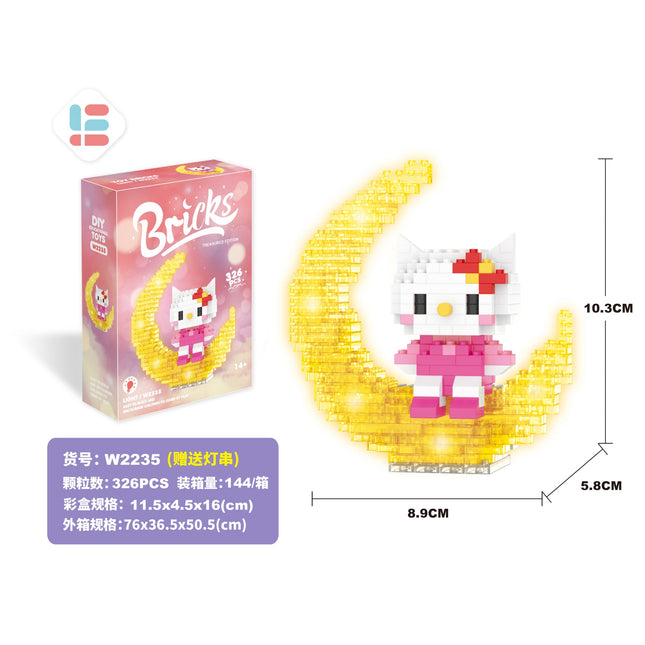 Moon Kt Cat Light Version 326Pcs