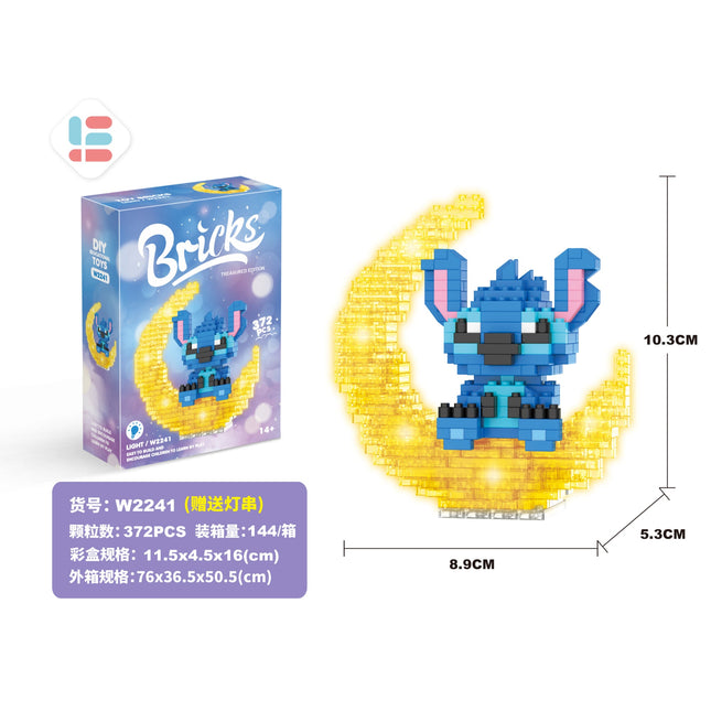 Moon Blue Alien Aberdeen Lighting Version 372Pcs