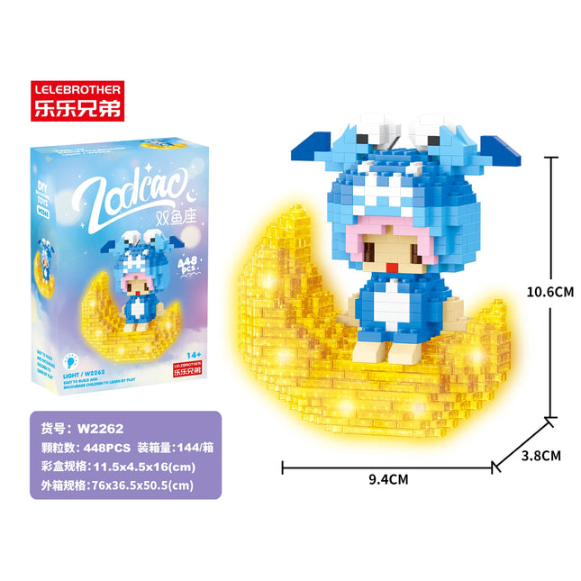 Moon Pisces Lighting Version 448Pcs