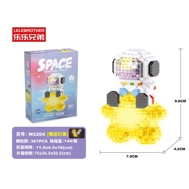 Light Star Astronaut (387Pcs)