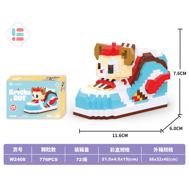Trendy Shoes Dada Bear 776Pcs