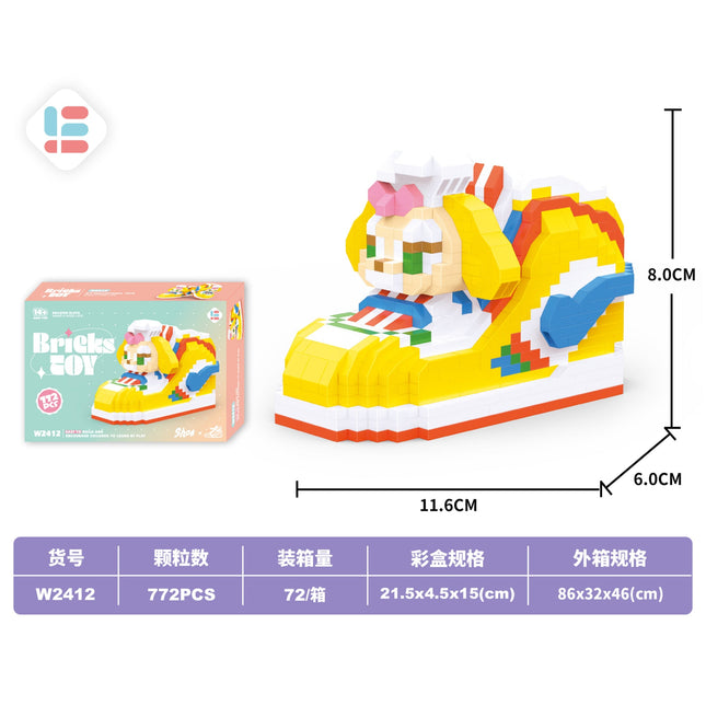 Trendy Shoes Qiqi Dog 772Pcs