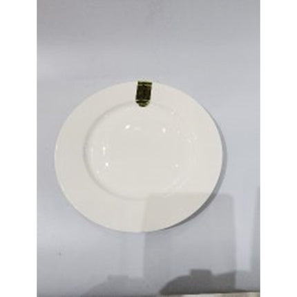 White Ceramic Plate