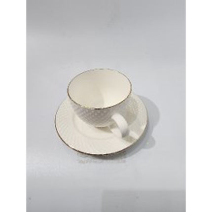 Set Of Plate And Cup For Coffee 4 Pcs