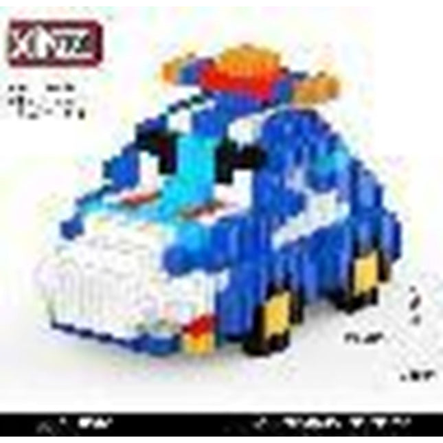 Police Car Mini Building Toy