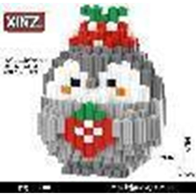 Strawberry Penguin Baby Building Toy