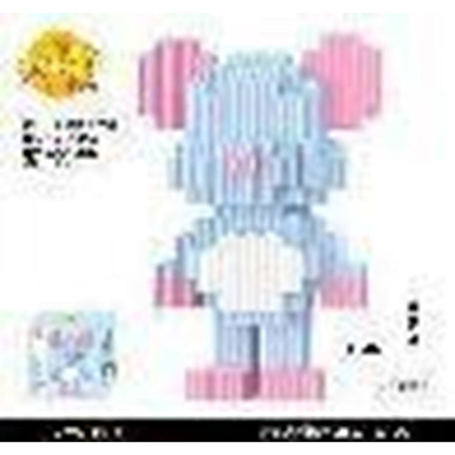 Pink Lan Lan Violent Bear Building Toy