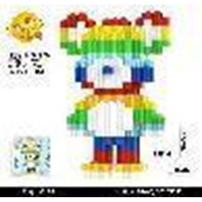 Little Rainbow Violence Bear Building Toy