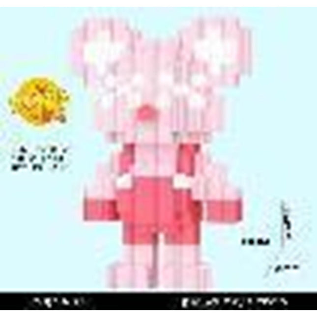 Little Pink Strap Bear Building Toy