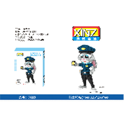 צעצוע לבניין ארנב משטרתי