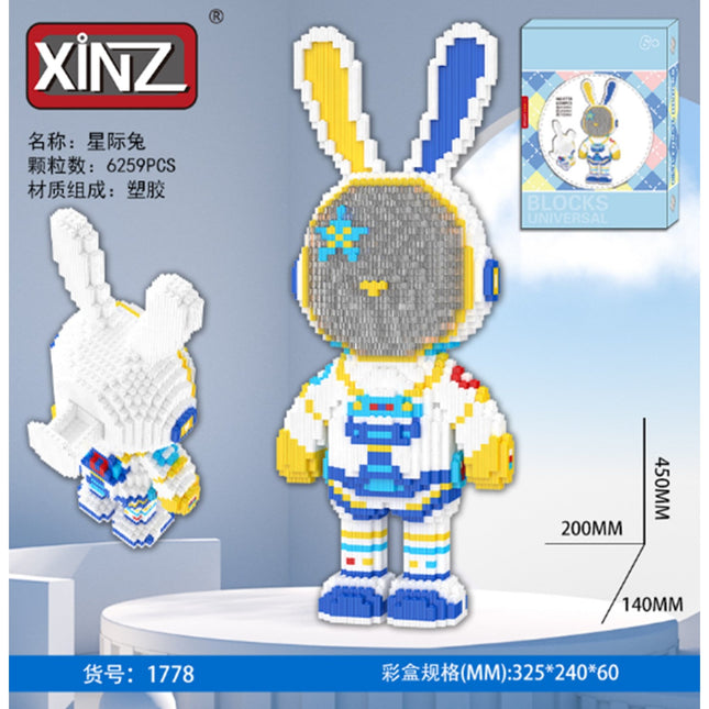 צעצוע לבניין ארנב כוכב