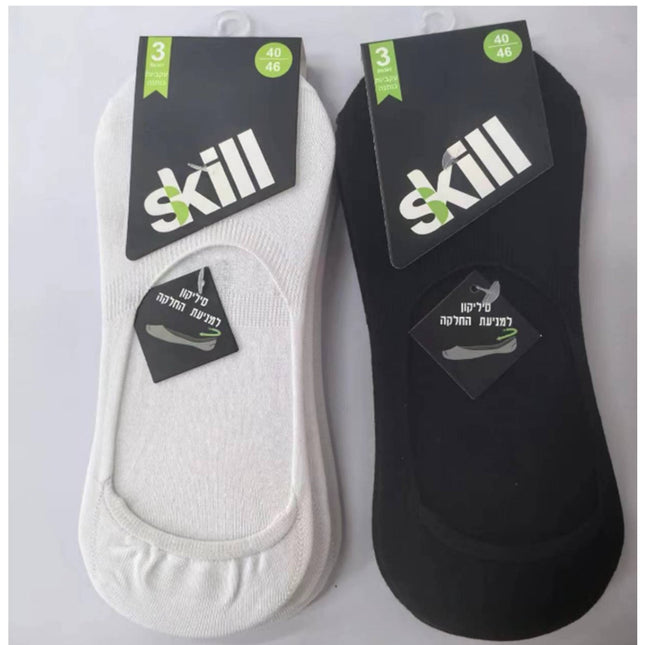 גרביים Invisibel עם Non Slip 3Paris/סט