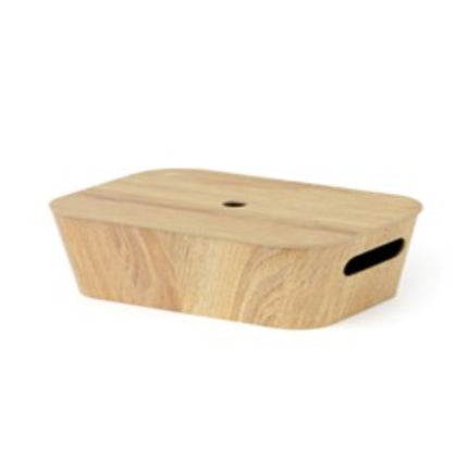 Trapezoidal Storage Basket With Lid