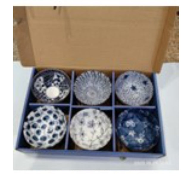 Ceramic 4 Bowls And 2 Plates Set