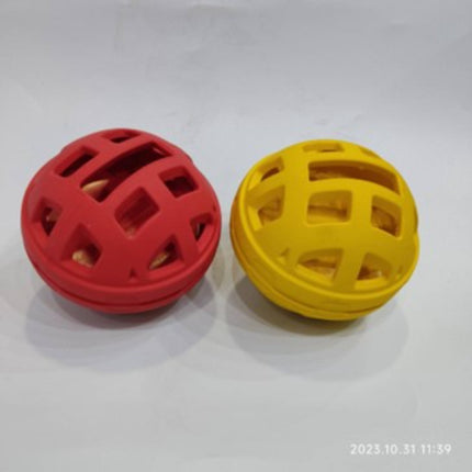 Rubber Ball Dog Toy