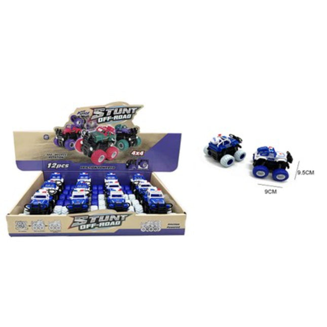 ניידת משטרה כפולה אינרציה