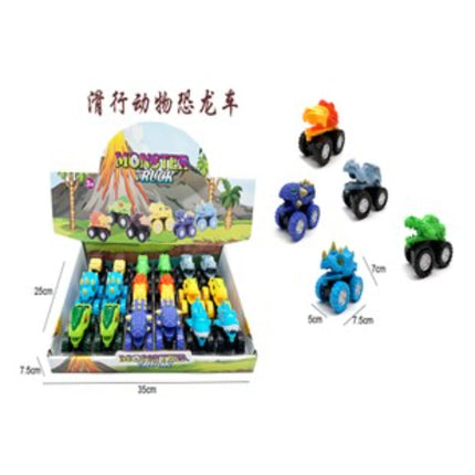 Sliding Animal Dinosaur Car (18Pcs)