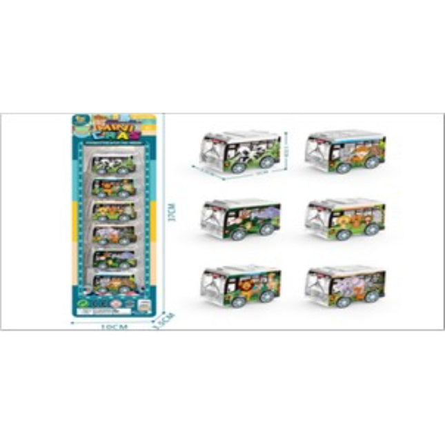 סדרת צוללות Uv Pull-Back Bus/6 יחידות בורד