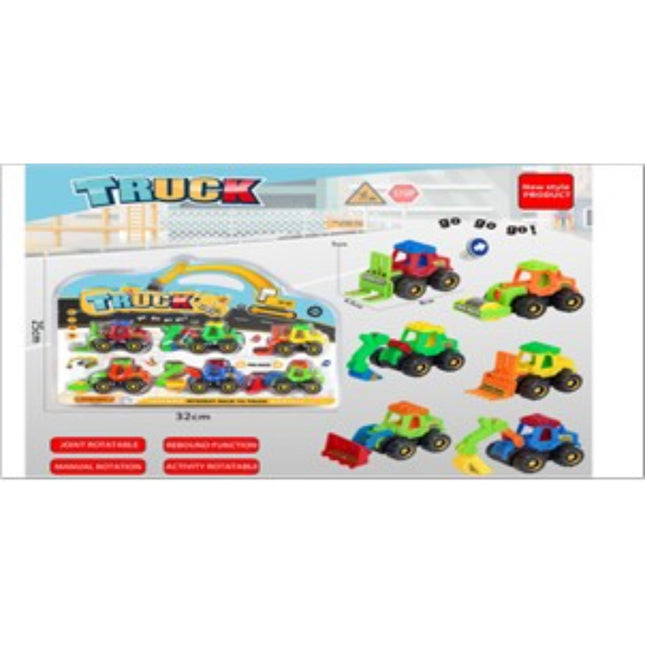 6 כלי רכב הנדסיים נסוגים