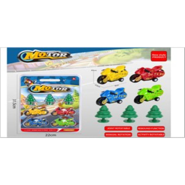 4 אופנועי ג'אי איי + עצי אורן