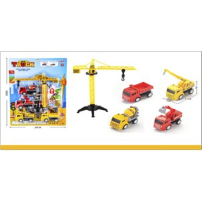 משאית הנדסה משיכת חזרה