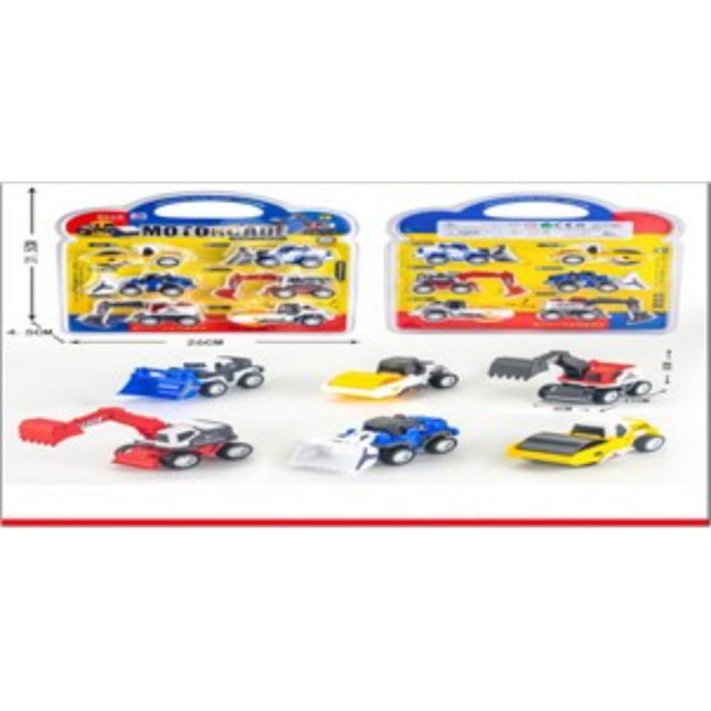 משוך אחורה מכונית הנדסה 6