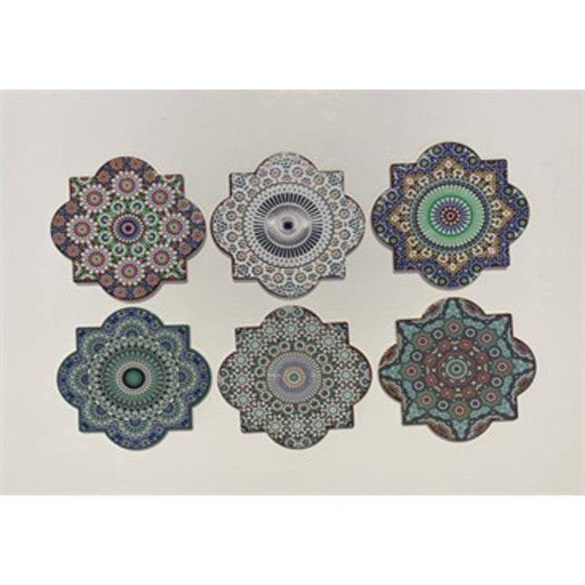 Trivet Round With Four Corners